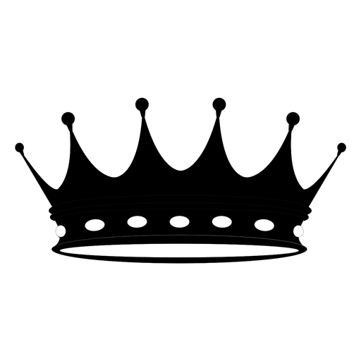 King's royal crown cut out PNG Design
