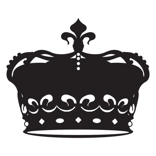 King big crown cut out PNG Design