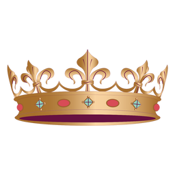 Simple prince royal crown