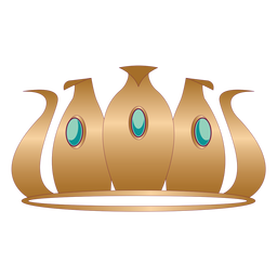 Coronas - 50 Diseño PNG