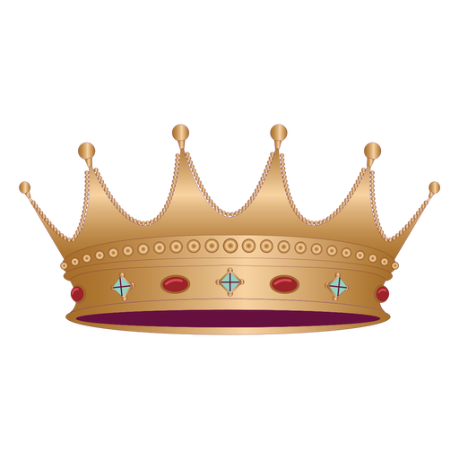 Princess royal crown PNG Design