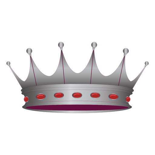 silver king crown png