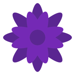 Anemone Flower Flat Png & Svg Design For T-shirts