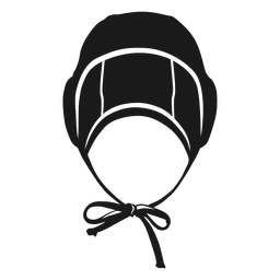 Capacete frontal de Waterpolo cortado Desenho PNG