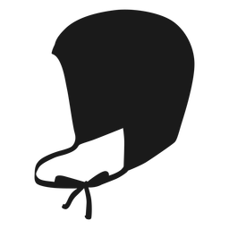 Waterpolo helmet silhouette PNG Design