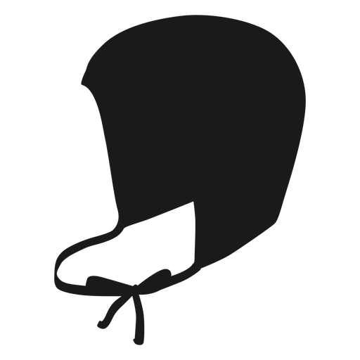 Silhueta de capacete de pólo aquático Desenho PNG