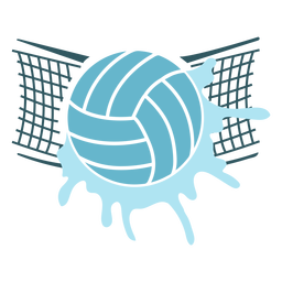 Waterpolo Ball In Net Cut Out PNG & SVG Design For T-Shirts