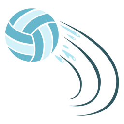 Waterpolo ball moving cut out  PNG Design Transparent PNG