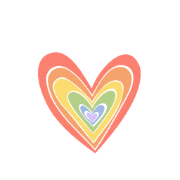 Psychische Gesundheit Rainbows Texture - 11 PNG-Design