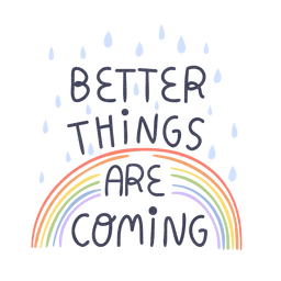 Psychische Gesundheit Rainbows Texture - 15 PNG-Design