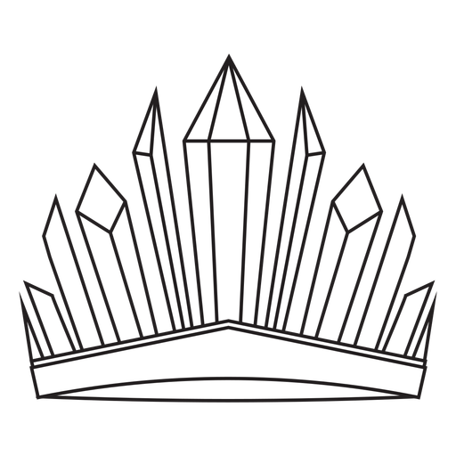 Novo SVG da coroa - 0 Desenho PNG