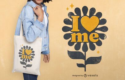 Peace day love flower tote bag design Peace day love flower tote bag design