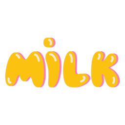 Milk glossy Transparent PNG
