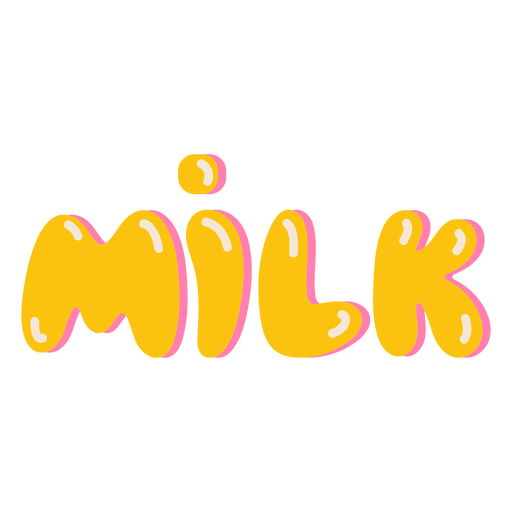 Milk glossy
