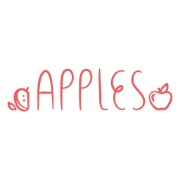 Rótulos de ingredientes com letras à mão - 10 Desenho PNG