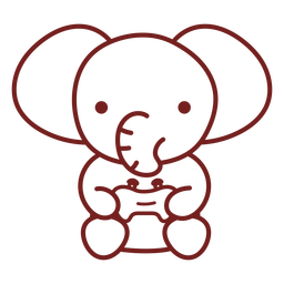 Animais de jogo Kawaii - 0 Desenho PNG