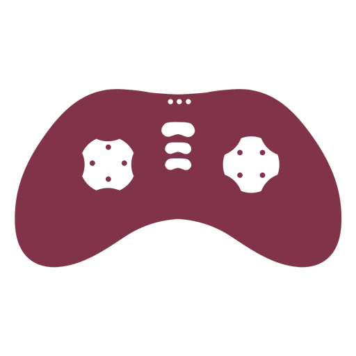 Simple old school joystick filled stroke PNG Design