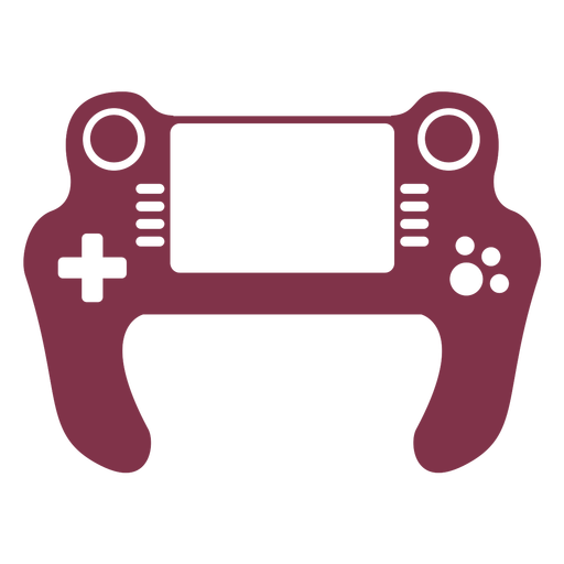 Joystick with screen filled stroke style PNG Design