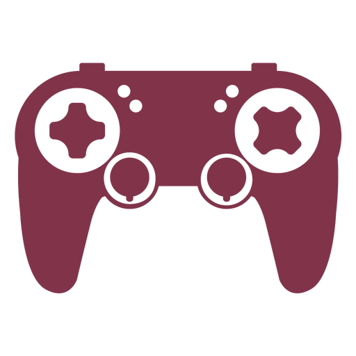 Traço preenchido com joystick de jogo simples Desenho PNG