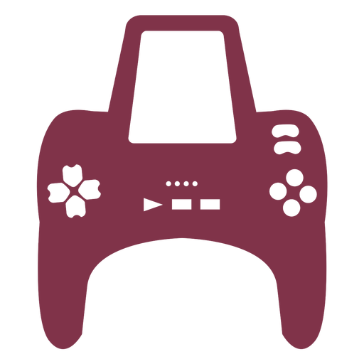 Gaming filled stroke joystick PNG Design