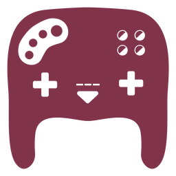 Big gaming joystick filled stroke PNG Design