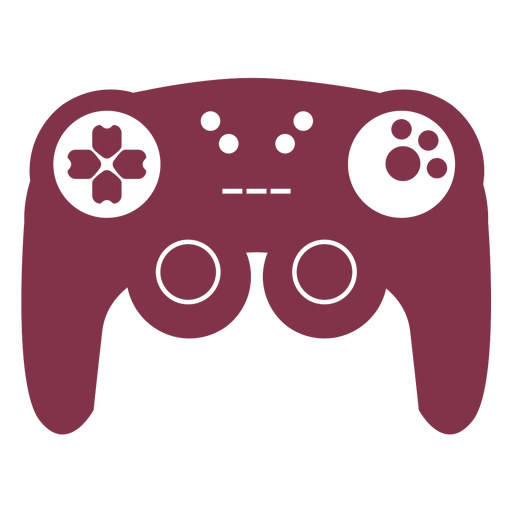 Klassischer Gaming-Joystick gefüllter Hub PNG-Design