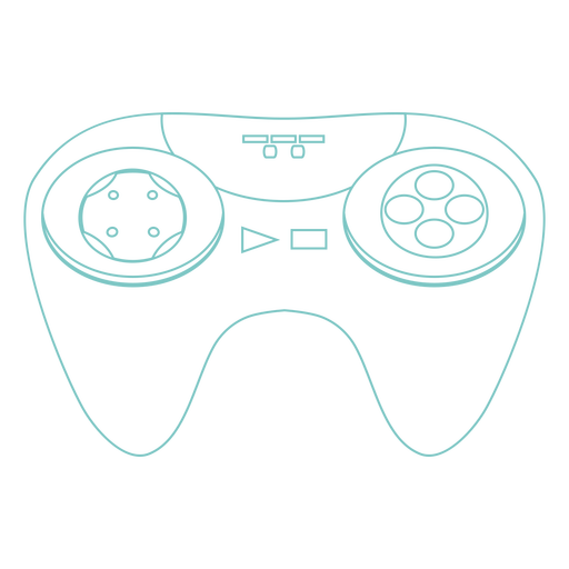 Joystick com curso de botões Desenho PNG