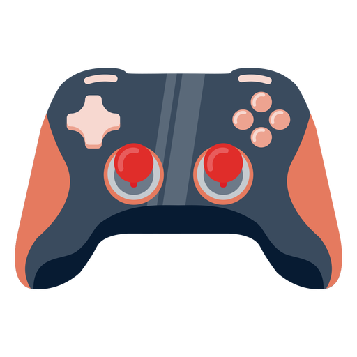 Controle de jogo retrô semi plano Desenho PNG