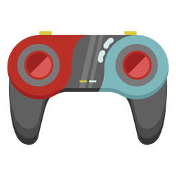 Controlador simple de la vieja escuela semi plano Diseño PNG