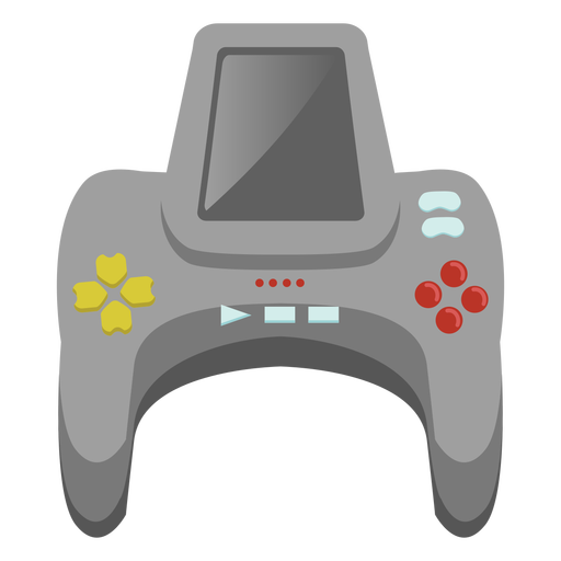 Big screen joystick semi flat PNG Design