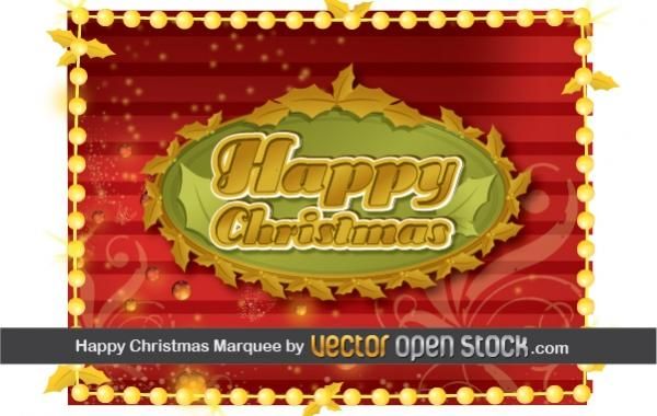Happy Christmas Frame Happy Christmas Frame