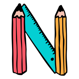 Alphabetischer Buchstabe - 0 1 PNG-Design