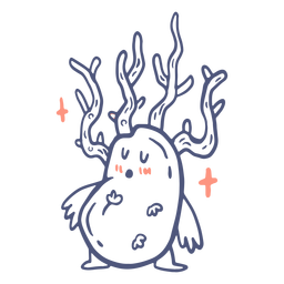 Naturaleza Kawaii - 1 Diseño PNG