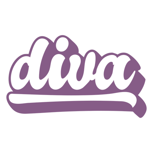 Diva label cut out