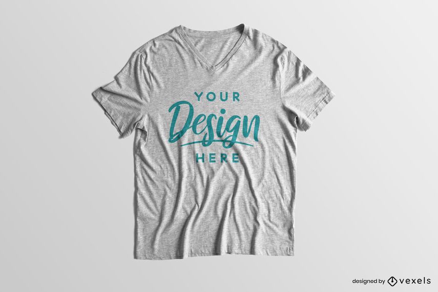 Solid background short t-shirt mockup Solid background short t-shirt mockup