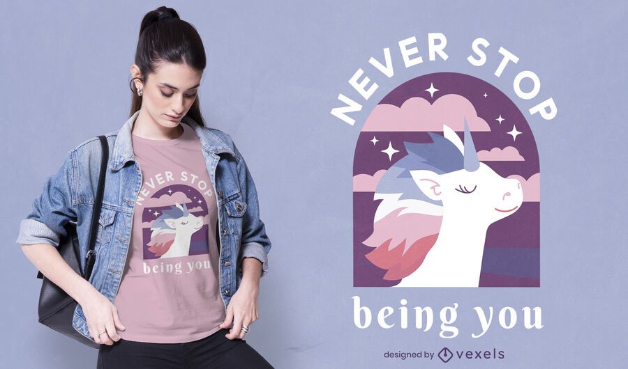 Pride month happy unicorn t-shirt design Pride month happy unicorn t-shirt design