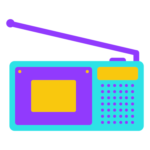 25-80s-Electronics-GraphicIcons-VinylColor - 0 Diseño PNG