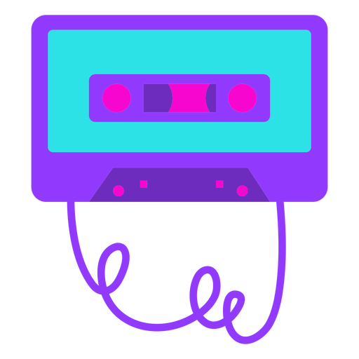 25-80s-Electronics-GraphicIcons-VinylColor - 16 Desenho PNG