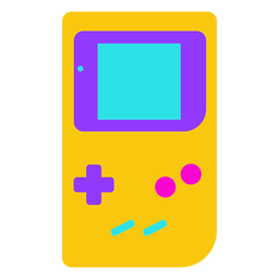 Gameboy console flat PNG Design