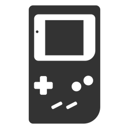 Retro game console filled stroke PNG Design