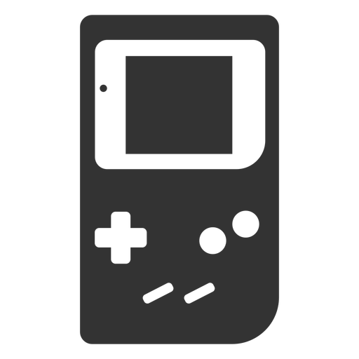 Retro game console filled stroke PNG Design