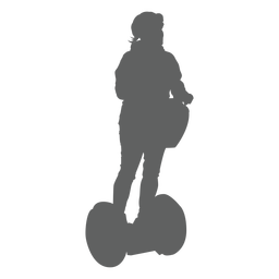 SegwaySilhouette - 2 Diseño PNG