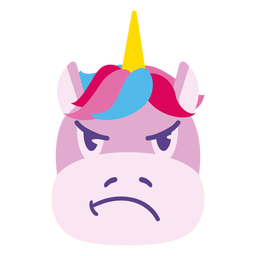 UnicornEmojis - 3 Desenho PNG
