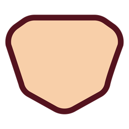 Calcomanías para sombreros Espacios de parche en blanco - 4 Diseño PNG