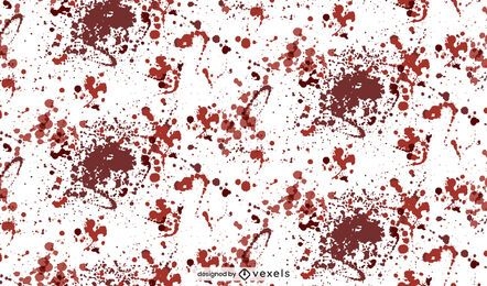 Blood splatter stains pattern design