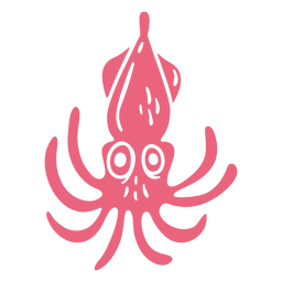 Squids cut out PNG Design