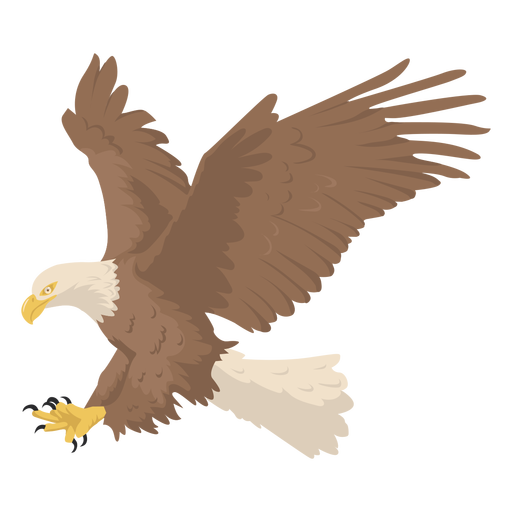Eagle animal flying PNG Design