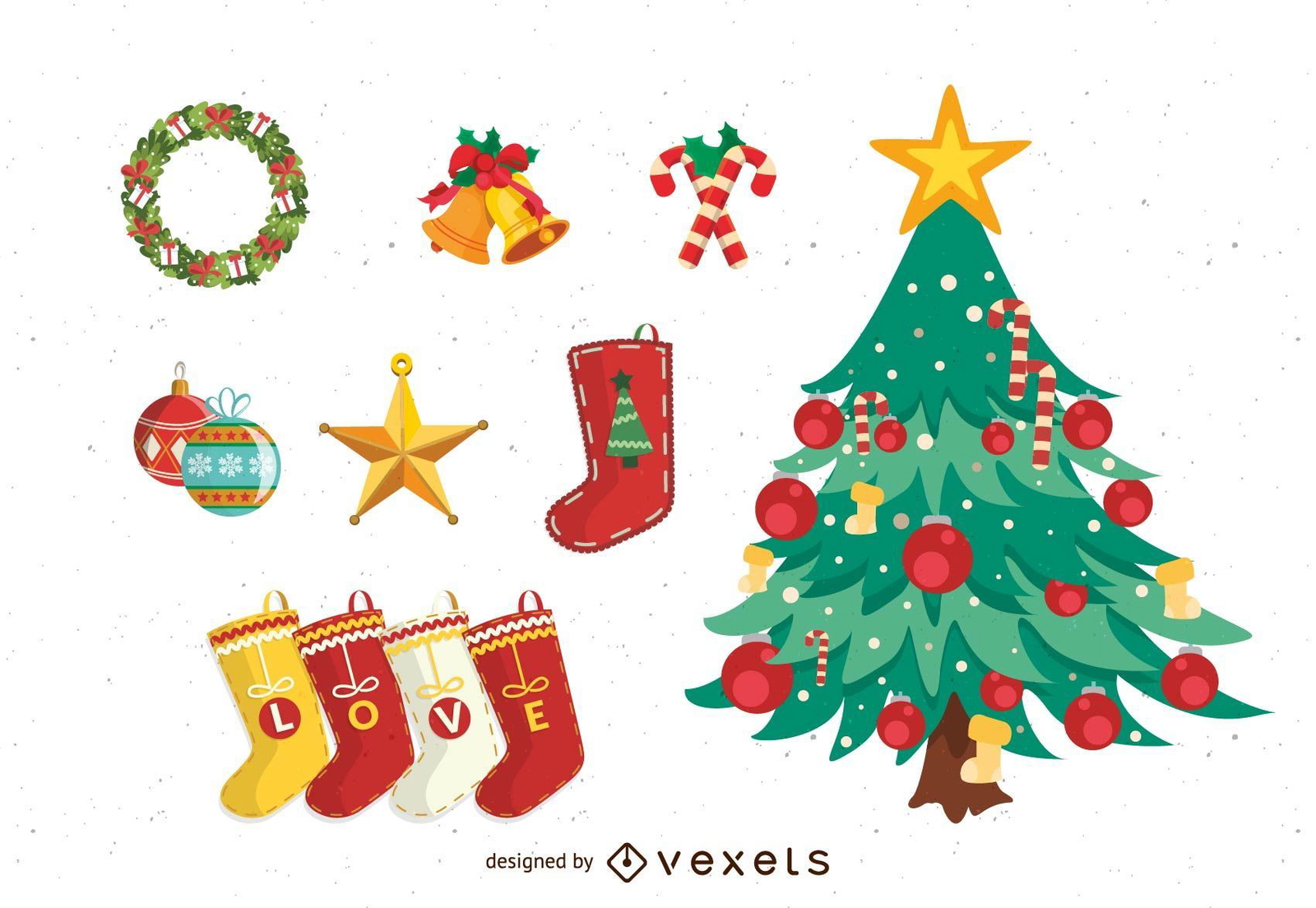 Christmas Icons Pack Vector Download