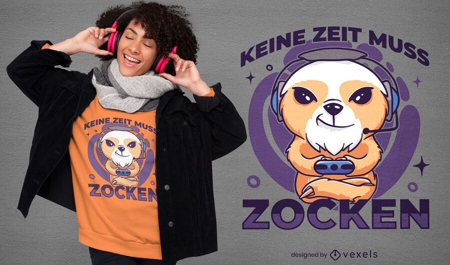 Sloth gamer joystick t-shirt design Sloth gamer joystick t-shirt design
