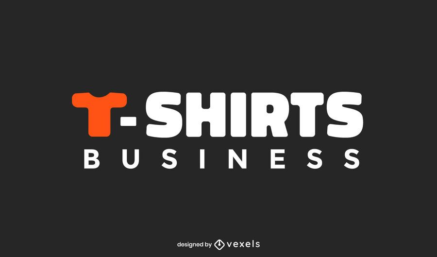 T-shirt business logo design T-shirt business logo design